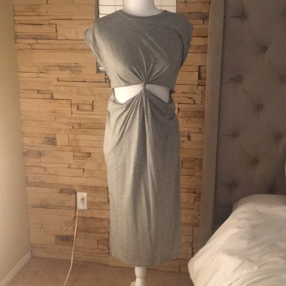 Gray dress